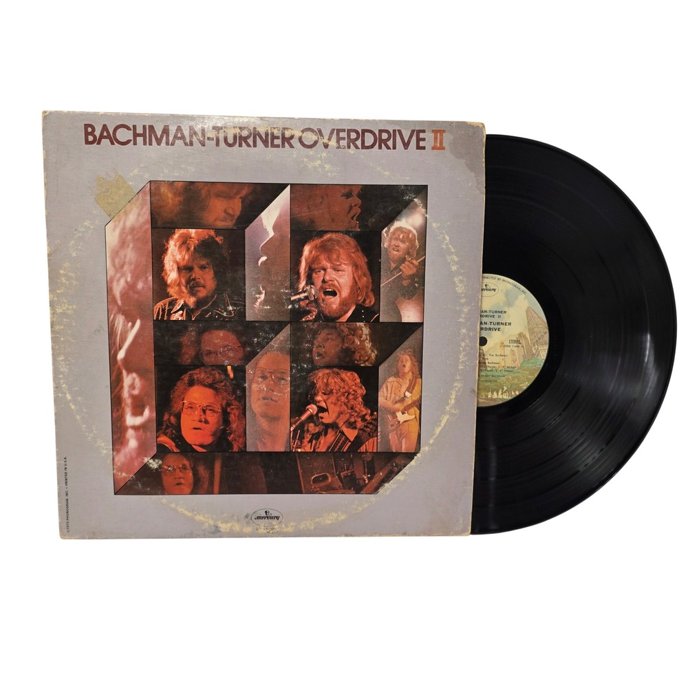 Bachman-Turner Overdrive II Vinyl LP Album 1973 Mercury SRM-1-696 Classic Rock*